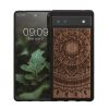 калъф kwmobile за Google Pixel 6a, дърво, кафяв, 59884.03