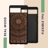 калъф kwmobile за Google Pixel 6a, дърво, кафяв, 59884.03