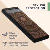 калъф kwmobile за Google Pixel 6a, дърво, кафяв, 59884.03