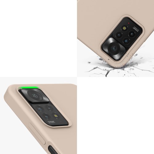 калъф kwmobile за Xiaomi Redmi Note 11 Pro/Redmi Note 11 Pro 5G/Redmi Note 12 Pro, Силиконов, Розов, 57373.154