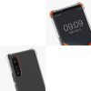 Бъмпър kwmobile за Sony Xperia 5 IV, силикон, прозрачен/черен, 59918.03