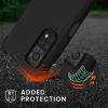 Броня kwmobile за Xiaomi Mi 10T/Mi 10T Pro, силикон, черен, 54501.01
