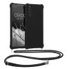 Бъмпър kwmobile за Sony Xperia 10 IV, силикон, черен, 59961.01