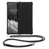 Бъмпър kwmobile за Sony Xperia 10 IV, силикон, черен, 59961.01