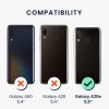 Kwmobile калъф с връзка за Samsung Galaxy A20e, зелен, силиконов, 49966.78