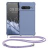 Kwmobile калъф с връзка за Google Pixel 7 Pro, син, силиконов, 59967.108