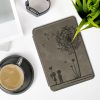 калъф kwmobile за Amazon Kindle (2022), еко кожа, сив, 59990.02