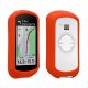 Kwmobile GPS калъф за Garmin Edge Explore 2, оранжев, силикон, 60114.29