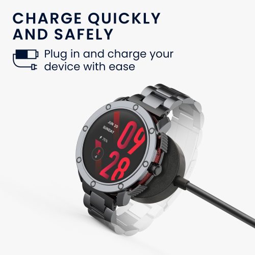 kwmobile захранващ кабел за дизел DZT2015 /DZT2012/DZT2014, пластмаса, черен, 60127.01