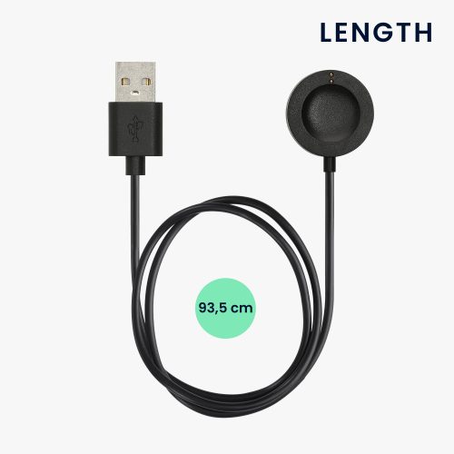 kwmobile захранващ кабел за дизел DZT2015 /DZT2012/DZT2014, пластмаса, черен, 60127.01