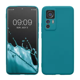  Калъф kwmobile за Xiaomi 12T, Силиконов, Син, 60151.57
