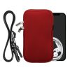 Kwmobile Universal Cover L - 6.5", Неопрен, Червен, 58700.3.09