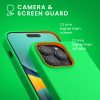 калъф kwmobile за Apple iPhone 14 Pro, силиконов, зелен, 59073.44