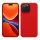 калъф kwmobile за Apple iPhone 14 Pro Max, силиконов, червен, 59074.09