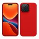 калъф kwmobile за Apple iPhone 14 Pro Max, силиконов, червен, 59074.09