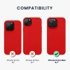 калъф kwmobile за Apple iPhone 14 Pro Max, силиконов, червен, 59074.09
