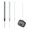 Комплект от 2 кабела kwmobile за Apple Airpods Pro 2, силикон, многоцветен, 60168.01