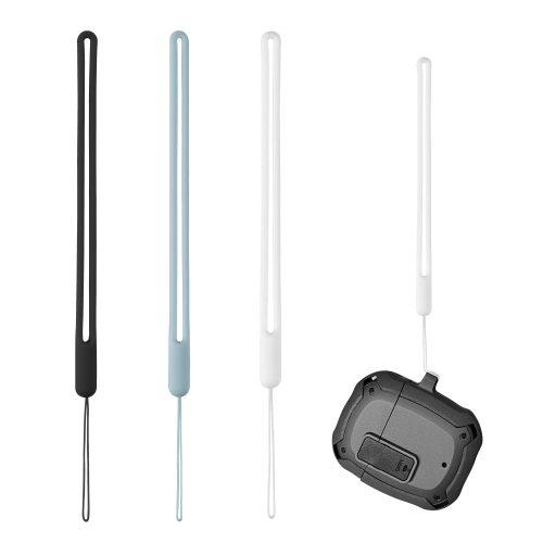 Комплект от 2 кабела kwmobile за Apple Airpods Pro 2, силикон, многоцветен, 60168.01