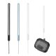 Комплект от 2 кабела kwmobile за Apple Airpods Pro 2, силикон, многоцветен, 60168.01