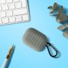 калъф kwmobile за Apple Airpods Pro 2, силиконов, сив, 60169.70
