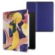 калъф kwmobile за Amazon Kindle Oasis 10, Екологична кожа, Многоцветен, 49417.30