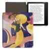 калъф kwmobile за Amazon Kindle Oasis 10, Екологична кожа, Многоцветен, 49417.30