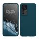 Калъф kwmobile за Xiaomi 12T/12T Pro, силиконов, син, 60152.57