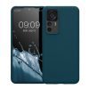 Калъф kwmobile за Xiaomi 12T/12T Pro, силиконов, син, 60152.57
