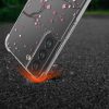 kwmobile Bumper за Samsung Galaxy S22, силикон, прозрачен/розов, 57746.03