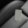 kwmobile Капак за автомобилен ключ за Renault/Dacia 4 бутона - Keyless Go, силикон, сив, 48035.25