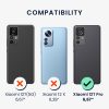 Калъф kwmobile за Xiaomi 12T Pro, силиконов, черен, 60258.47