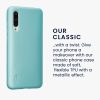 калъф kwmobile за Xiaomi Mi 9 Lite, Силиконов, Зелен, 50587.231