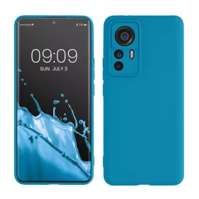   Калъф kwmobile за Xiaomi 12T Pro, силиконов, син, 60258.224