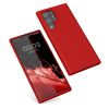 калъф kwmobile за Samsung Galaxy S22 Ultra, Силиконов, Червен, 56765.208