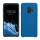 калъф kwmobile за Samsung Galaxy S9, Силиконов, Син, 44182.228