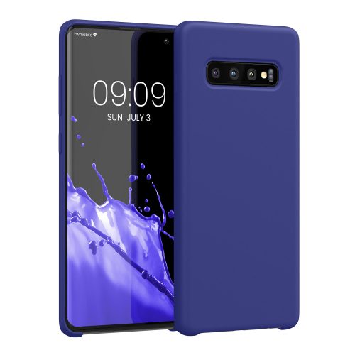 калъф kwmobile за Samsung Galaxy S10 Plus, Силиконов, Виолетов, 49028.234