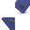 калъф kwmobile за Samsung Galaxy S10 Plus, Силиконов, Виолетов, 49028.234
