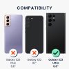 калъф kwmobile за Samsung Galaxy S22 Ultra, Силиконов, Сив, 56765.155