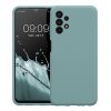 калъф kwmobile за Samsung Galaxy A13 4G, Силиконов, Зелен, 57832.207