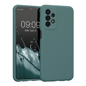   калъф kwmobile за Samsung Galaxy A23 /Galaxy A23 5G, Силиконов, Зелен, 57829.207