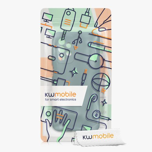 калъф kwmobile за Samsung Galaxy A23 /Galaxy A23 5G, Силиконов, Зелен, 57829.207