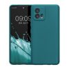 калъф kwmobile за Motorola Moto G72, Силиконов, Зелен, 60342.57
