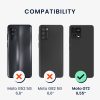 калъф kwmobile за Motorola Moto G72, Силиконов, Зелен, 60342.57