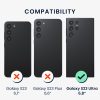 калъф kwmobile за Samsung Galaxy S23 Ultra, Силиконов, Лилав, 60284.108