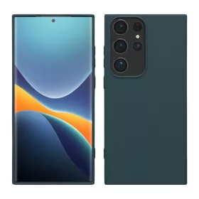   калъф kwmobile за Samsung Galaxy S23 Ultra, Силиконов, Син, 60284.202
