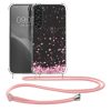Бъмпър kwmobile за Samsung Galaxy S23 Plus, силикон, прозрачен/розов, 60326.02