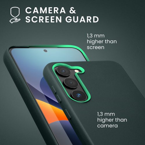 калъф kwmobile за Samsung Galaxy S23, Силиконов, Зелен, 60312.14