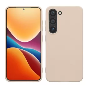   калъф kwmobile за Samsung Galaxy S23, силиконов, сив, 60282.225