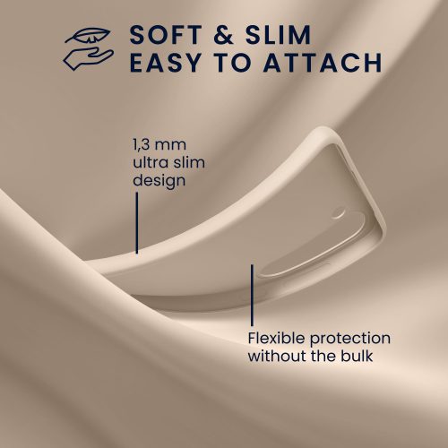 калъф kwmobile за Samsung Galaxy S23, силиконов, сив, 60282.225