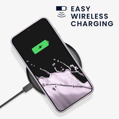 калъф kwmobile за Samsung Galaxy S23 Plus, Силиконов, Лилав, 60283.108